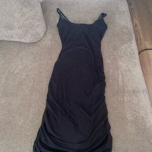 Chic Black Mini Dress for Women